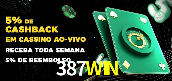 Promoções do cassino ao Vivo 387WIN